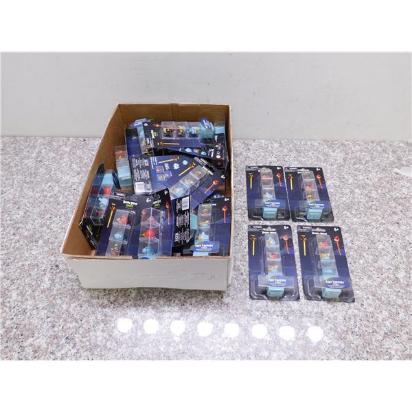 Lot of 25 NEW Angry Birds Mixed 4-Pack Toys With Mystery Topper