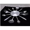 Image 5 : Stainless Steel Starburst Metal Kitchen Wall Clock Modern Utensils