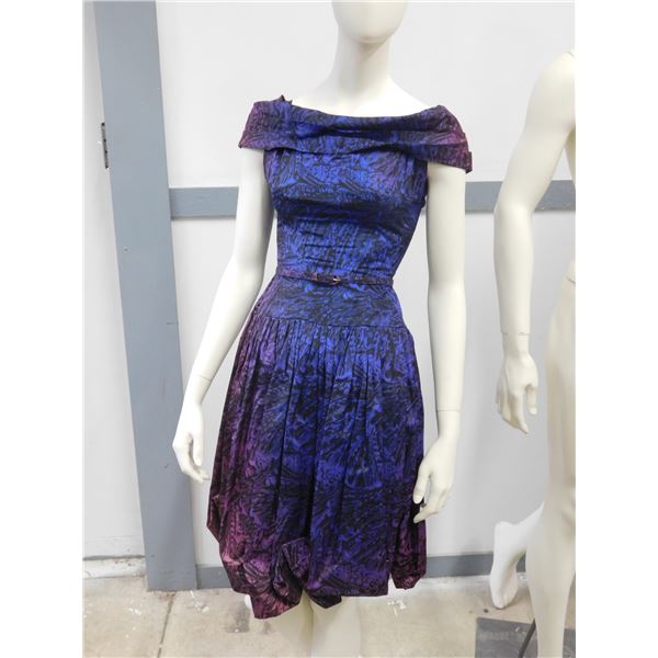 Nathlynn Junior Originals Blue and Purple Formal Event Dress Size XS