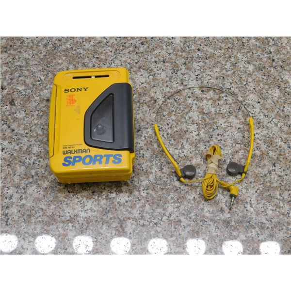 Sony Walkman Sports WM-AF54 with Headphones