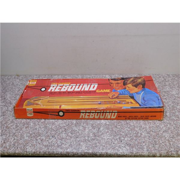Vintage Ideal Rebound Tabletop Game Complete With Box