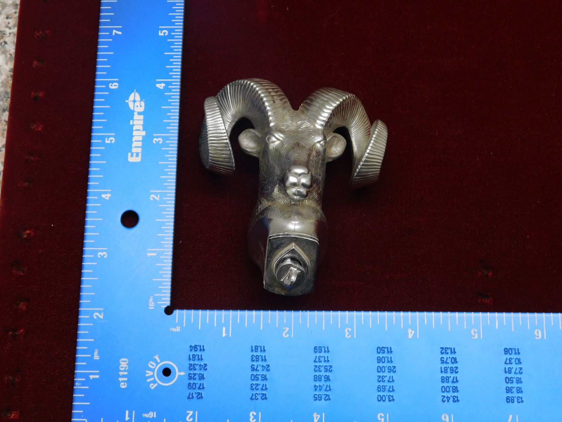 Vintage 1980s Dodge Ram Hood Ornament