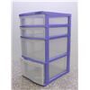 Image 2 : Gracious Living 4-Drawer Plastic Storage Unit
