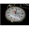 Image 2 : Older MOLNIJA CCCP Pocket Watch & Chain