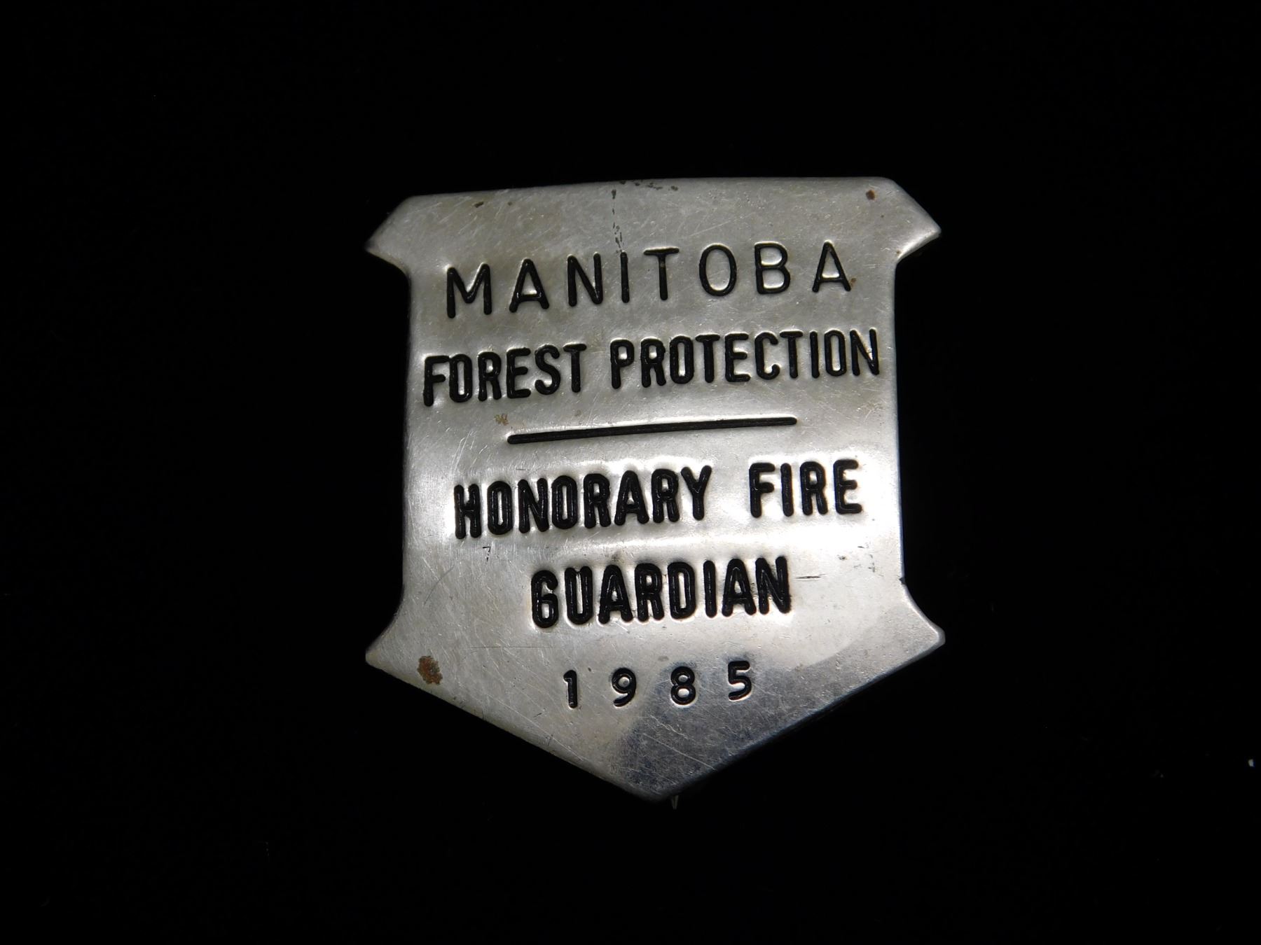 Manitoba Forest Protection Badge