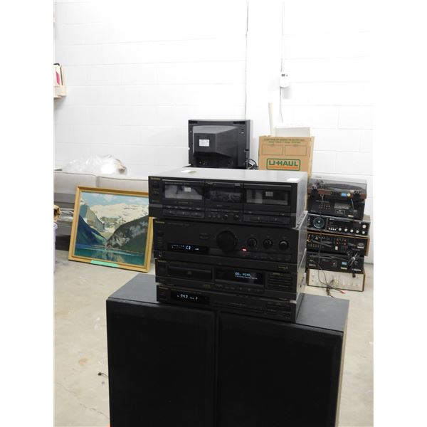 Technics New Class-A Stereo System With Speakers