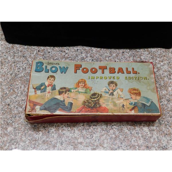 Spears Blow Football Tabletop Game Early 1900s