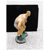 Image 4 : Vintage Chalkware Wrestling Statue 13"