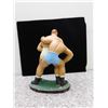 Image 5 : Vintage Chalkware Wrestling Statue 13"