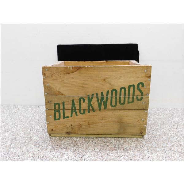 Blackwoods Beverages 1965 Winnipeg Manitoba Vintage Wooden Crate
