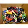 Image 5 : Box of Assorted Modern Toys, Die Cast Cars, Action Figures, Etc