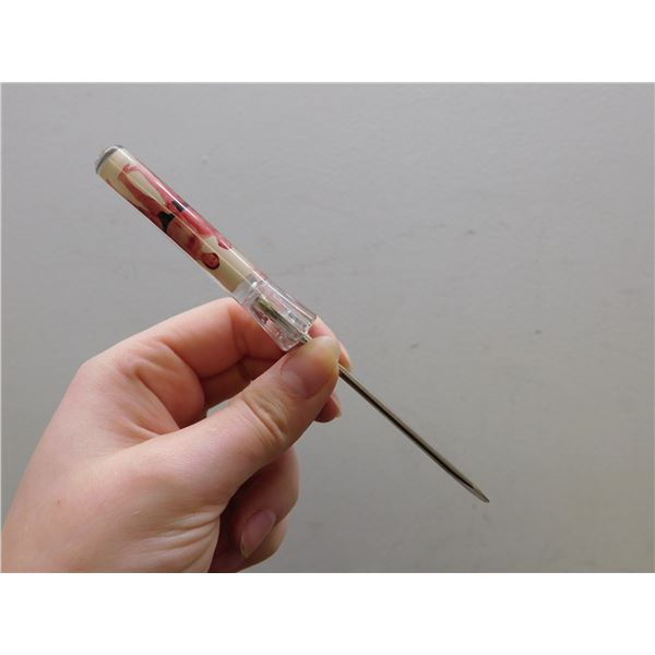 Vintage Flat Head Screwdriver Peep Show Novelty Surprise Male Nude Version