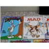 Image 2 : 3 Mad Magazines No. 14, 206, 249 (Gremlins), Jack London Book, E.T. Game book, 5 Dynamite