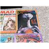 Image 7 : 3 Mad Magazines No. 14, 206, 249 (Gremlins), Jack London Book, E.T. Game book, 5 Dynamite