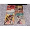Image 1 : 4 Cowboy Comics from 50’s & 60’s. Colt 45-No.5, Hi-Yo Silver No.11, Cheyenne No. 19, Outlaws No. 64.