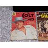 Image 2 : 4 Cowboy Comics from 50’s & 60’s. Colt 45-No.5, Hi-Yo Silver No.11, Cheyenne No. 19, Outlaws No. 64.
