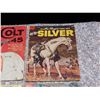 Image 3 : 4 Cowboy Comics from 50’s & 60’s. Colt 45-No.5, Hi-Yo Silver No.11, Cheyenne No. 19, Outlaws No. 64.