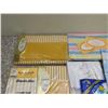 Image 3 : Lot of 11 Bagged New Vintage Linens Embroidered  Sheets, Pillowcases, Misc