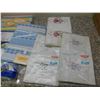 Image 6 : Lot of 11 Bagged New Vintage Linens Embroidered  Sheets, Pillowcases, Misc
