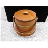 Image 4 : Vintage Barrel Style Wooden Ice Bucket