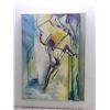 Image 1 : Original Artwork "Dancer" by Lander Canvas Painting 2ft x 33" 1976