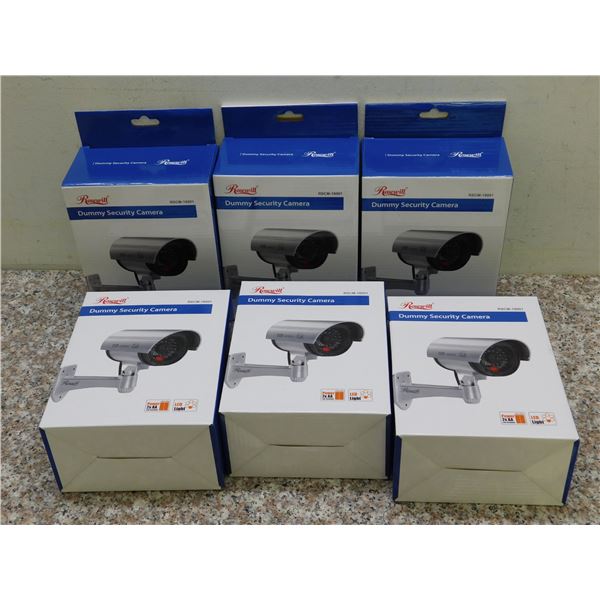 Lot of 6 Rosewill Dummy Cameras NEW PACKAGED