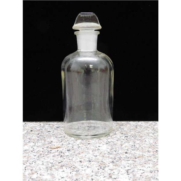 Vintage Glass Pyrex Apothecary Bottle S-24