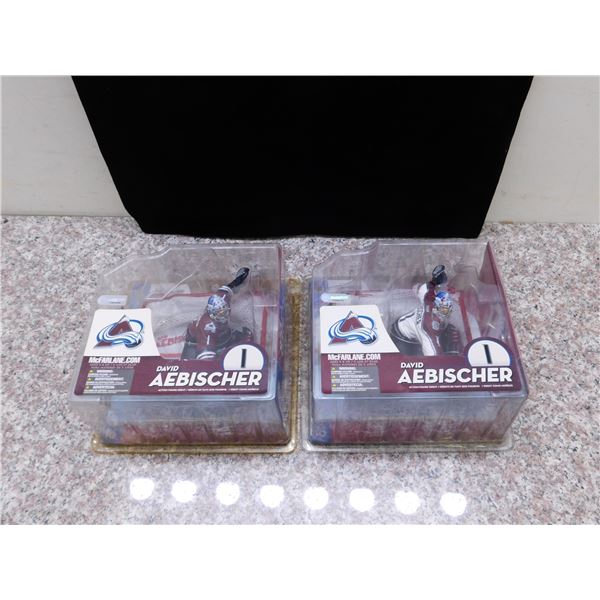 Lot of 2 McFarlane David Aebischer CHASE and Regular Figurine NEW PACKAGED