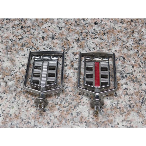 Lot of 2 Dodge Saint Regis Hood Ornaments Chrysler Le Barron