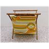 Image 1 : Magazine Rack Orange Yellow Green Folding Canvas