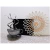 Image 1 : Lot of 2 Wooden Craft Wall Clock Sunburst Style, Metal Coffee Cafe Art