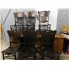 Image 1 : Set of 6 Antique Farmhouse Chairs Pine?