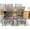 Image 2 : Set of 6 Antique Farmhouse Chairs Pine?