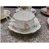 Image 2 : Lot of 5 Tea Cups and Saucers ColeClough, Royal Stuart , Melba Bone