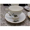 Image 2 : Lot of 4 Tea Cups and Saucers Royal Vale & Queen Anne