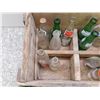 Image 8 : VINTAGE Coca Cola Crate With 23 Glass Pop Bottles *some rare* Various Brands