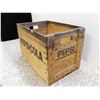 Image 2 : Pepsi Cola 1976 Wooden Bottle Crate Box Montreal Quebec