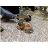 Image 2 : Lot of 6 Dolphin Resin / Polystone and Glass Figurines Collectible Decorative