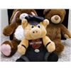 Image 2 : Lot of 3 Plush Teddy Bear, Bunny Rabbit and Harley Davidson Pig Build a Bear