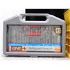 Image 2 : Lot of 2 Drilling and Driving Kit 42pcs and Screw / Nail Organizer Case, Bits & Pieces Plastic