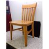 Image 2 : Henderson St Lambert Quebec Vintage Solid Oak Dining Chair