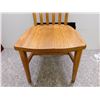 Image 4 : Henderson St Lambert Quebec Vintage Solid Oak Dining Chair
