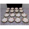 Image 1 : Set 8 Franciscan Desert Rose Pattern Cups and Saucers 1995 Dishwasher Microwave Safe Johnson Bros