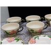 Image 2 : Set 8 Franciscan Desert Rose Pattern Cups and Saucers 1995 Dishwasher Microwave Safe Johnson Bros