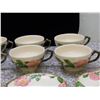 Image 3 : Set 8 Franciscan Desert Rose Pattern Cups and Saucers 1995 Dishwasher Microwave Safe Johnson Bros