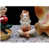 Image 2 : Lot of 4 Japan Figurine Ceramic Pixies Elfs Fairies Planter Decorative