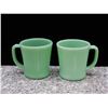 Image 1 : Pair of Jadeite Mugs Fire King