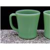 Image 3 : Pair of Jadeite Mugs Fire King