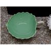 Image 5 : Lot of 3 Ruffled White Bowl, Spaghetti Cup and Gravy Dish