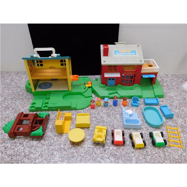 Fisher Price Neighbourhood House, Cars, Accessories , etc